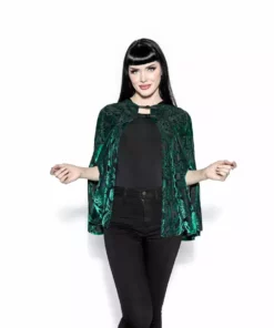 ACDC Green Baroque - Velvet Cape 18 ACDC Green Baroque - Velvet Cape