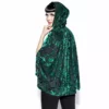 ACDC Green Baroque - Velvet Cape