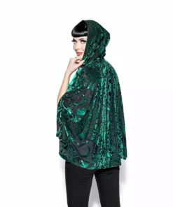 ACDC Green Baroque - Velvet Cape