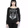Blackcraft Cult Womens Abracadabra - Women's Scoop Neck Sweater