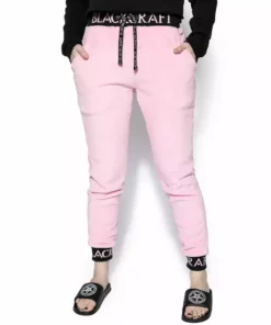 ACDC Womens Pink Staple - Women's Sherpa Joggers