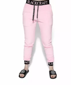 ACDC Womens Pink Staple - Women's Sherpa Joggers