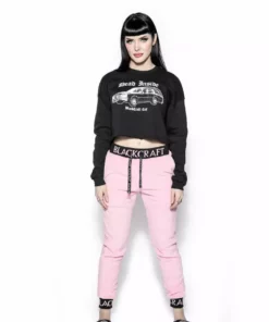 ACDC Womens Pink Staple - Women's Sherpa Joggers