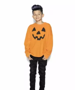 Blackcraft Cult Orange Pumpkin - Youth Jersey Sweater
