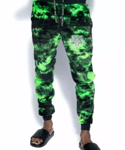 ACDC Green Lightning Dye - Unisex Cozy Joggers