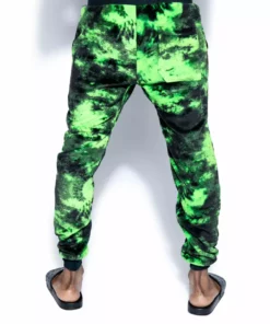 ACDC Green Lightning Dye - Unisex Cozy Joggers