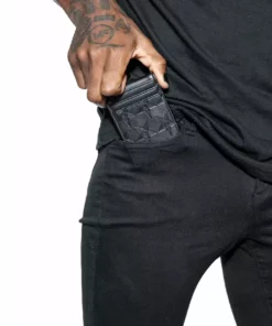 IDS Bags / Wallets Baphomet Embossed - Front Pocket Wallet