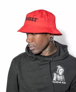 Reach Accessories Sinner - Red Bucket Hat