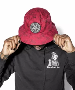 Reach Accessories Believe In Yourself Blood Moon Dye - Bucket Hat