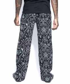 ACDC Mens Alchemical Ouija Print - Unisex Lounge Pant