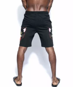 Blackcraft Cult Mens Hell Cat Flash Shorts