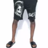 Blackcraft Cult Mens Reaper Head - Sweat Shorts