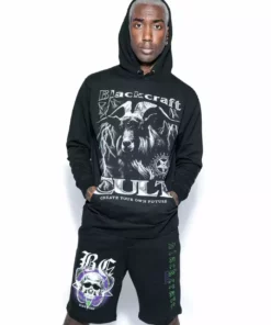 Blackcraft Cult Third Eye Goat - Hooded Pullover Sweater Mens