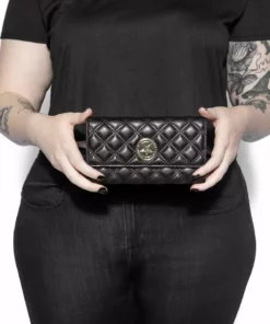 IDS Believe In Yourself - Black Quilted Wallet