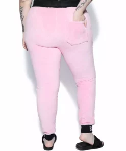 ACDC Womens Pink Staple - Women's Sherpa Joggers