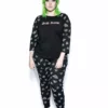 ACDC Pastel Death Moth - Women's Thermal PJ Set