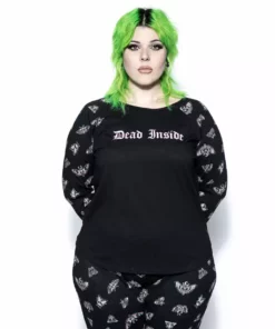 ACDC Pastel Death Moth - Women's Thermal PJ Set