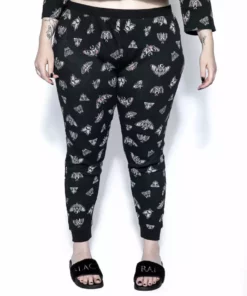 ACDC Pastel Death Moth - Women's Thermal PJ Set 11 ACDC Pastel Death Moth - Women's Thermal PJ Set