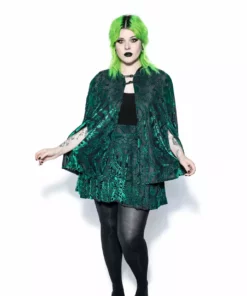 ACDC Green Baroque - Velvet Cape 23 ACDC Green Baroque - Velvet Cape