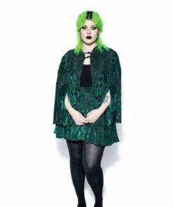 ACDC Green Baroque - Velvet Cape 24 ACDC Green Baroque - Velvet Cape