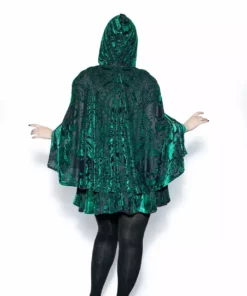 ACDC Green Baroque - Velvet Cape 21 ACDC Green Baroque - Velvet Cape