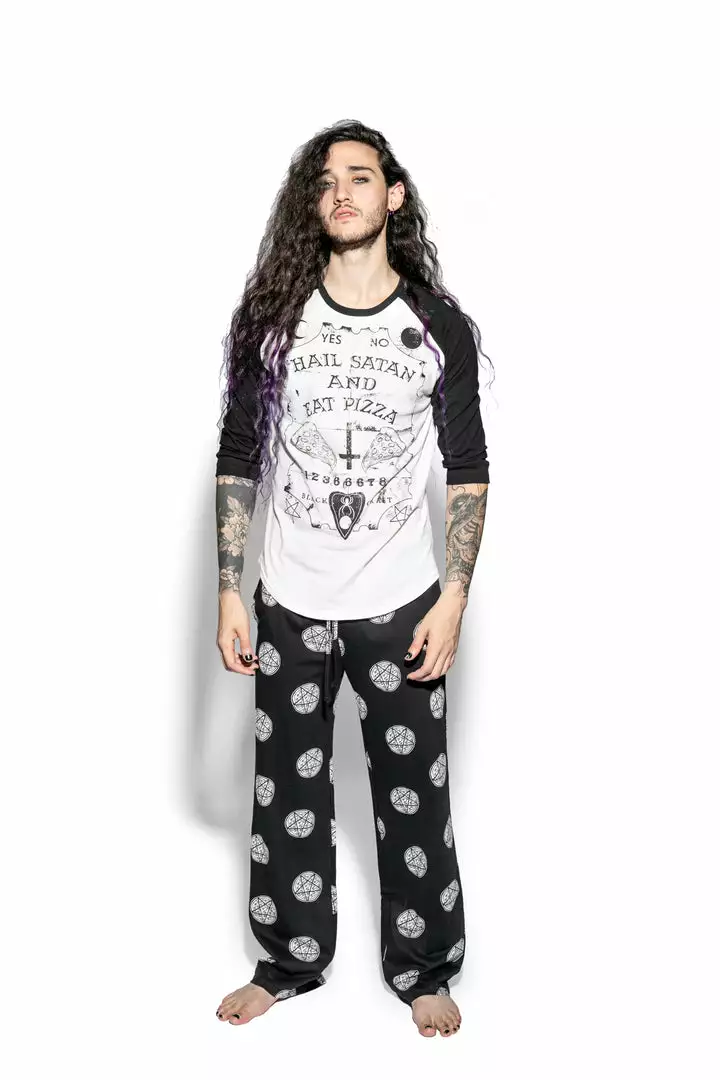ACDC Mens Pizzagram - Unisex Pajama Set 3 ACDC Mens Pizzagram - Unisex Pajama Set