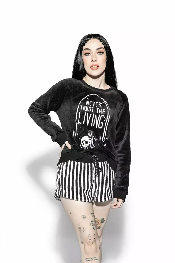 ACDC Never Trust The Living - Women's Pajama Set 5 ACDC Never Trust The Living - Women's Pajama Set