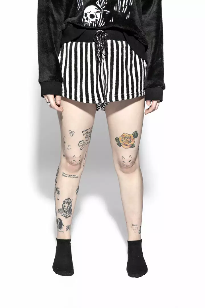 ACDC Never Trust The Living - Women's Pajama Set 4 ACDC Never Trust The Living - Women's Pajama Set