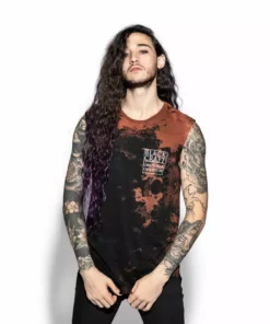 Blackcraft Cult Spirits Of The Dead Bleach Wash- Unisex Sleeveless Tall Tee
