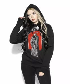 Blackcraft Cult Red Reaper - Hooded Pullover Sweater Mens