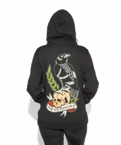 Blackcraft Cult The Raven - Zip Up Hoodie