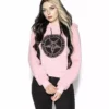 ACDC Believe In Yourself - Pink Women's Sherpa Hoodie