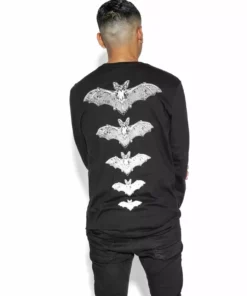 Blackcraft Cult Release The Bats - Long Sleeve Tee Mens