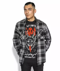 Blackcraft Cult Release The Bats - Flannel Mens