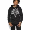 Blackcraft Cult BCC Goat - Hooded Pullover Sweater Mens