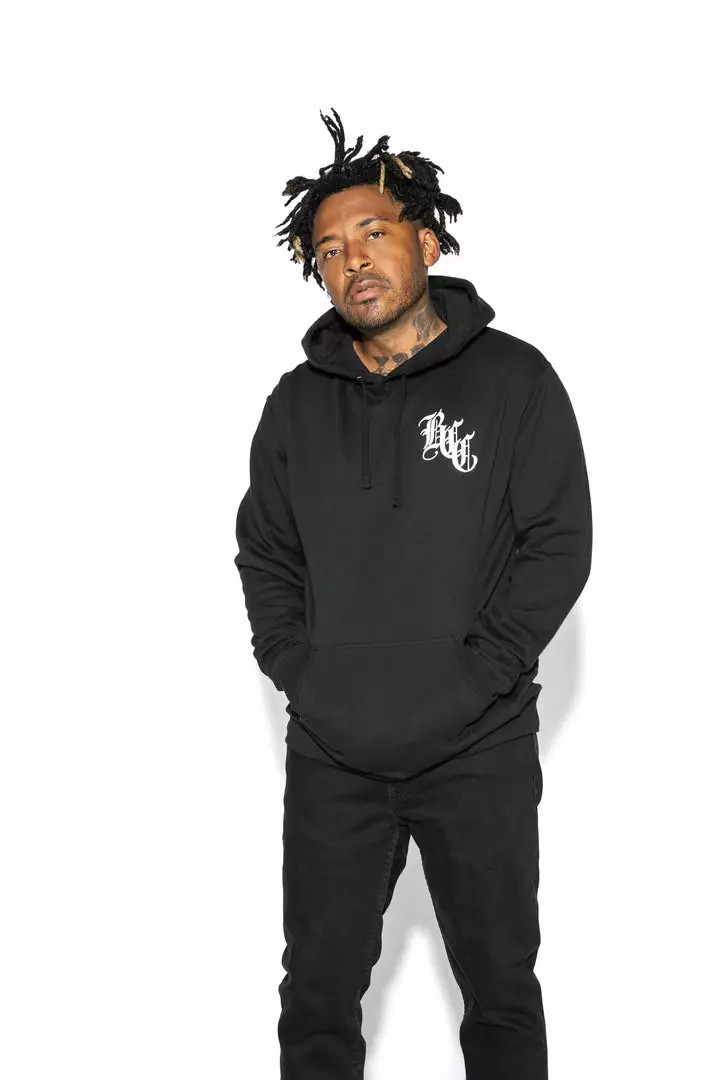 Blackcraft Cult The Raven - Hooded Pullover Sweater Mens 4 Blackcraft Cult The Raven - Hooded Pullover Sweater Mens