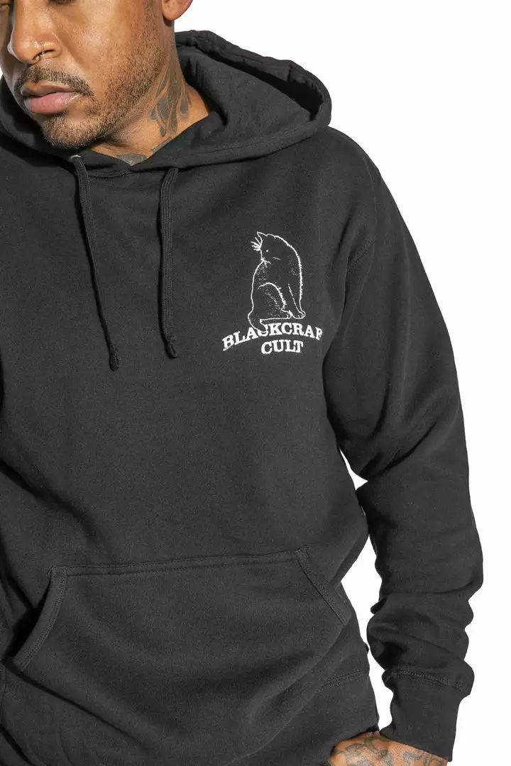 Blackcraft Cult Ouija Cat - Hooded Pullover Sweater Mens 4 Blackcraft Cult Ouija Cat - Hooded Pullover Sweater Mens