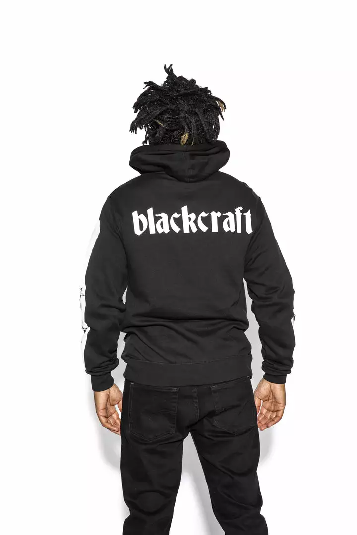 Blackcraft Cult Skeleton - Hooded Pullover Sweater Mens 5 Blackcraft Cult Skeleton - Hooded Pullover Sweater Mens