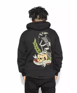 Blackcraft Cult The Raven - Zip Up Hoodie