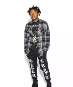 Blackcraft Cult Never Trust The Living - Flannel Mens