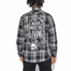 Blackcraft Cult Never Trust The Living - Flannel Mens 1 Blackcraft Cult Never Trust The Living - Flannel Mens
