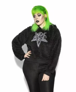 ACDC BCC Goat - Women's Sherpa Hoodie