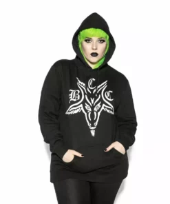 Blackcraft Cult BCC Goat - Hooded Pullover Sweater Mens