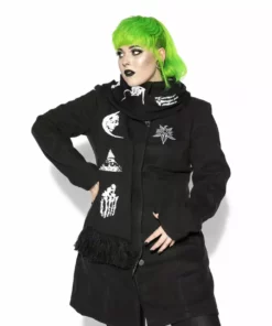 Blackcraft Cult Ram Priest - Knitted Scarf Mens