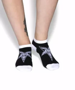 CMT Baphomet Ankle Socks 2 PK Womens