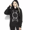 Blackcraft Cult Triple Moon - Hooded Pullover Sweater
