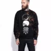 Blackcraft Cult Mens Spirits Of The Dead - Men's Bleach Wash Crewneck