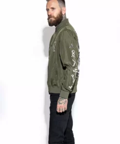 Blackcraft Cult Mens Fiend - Unisex Lightweight Bomber