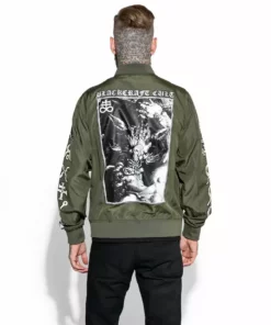 Blackcraft Cult Mens Fiend - Unisex Lightweight Bomber
