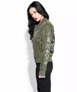 Blackcraft Cult Mens Fiend - Unisex Lightweight Bomber